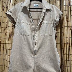 Show Me Your MuMu Tan Jumpsuit